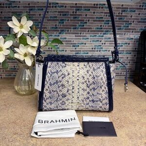 NWT Brahmin Hillary Anchor Cirrus purse